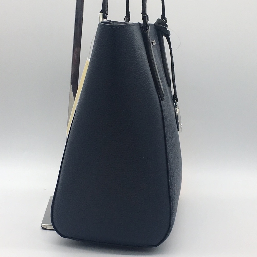 MICHAEL KORS KIMBERLY SM BONDED TOTE NAVY MULTI - Picture 6 of 14